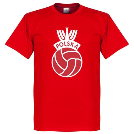 Polen Vintage Logo T-Shirt - Rood - M