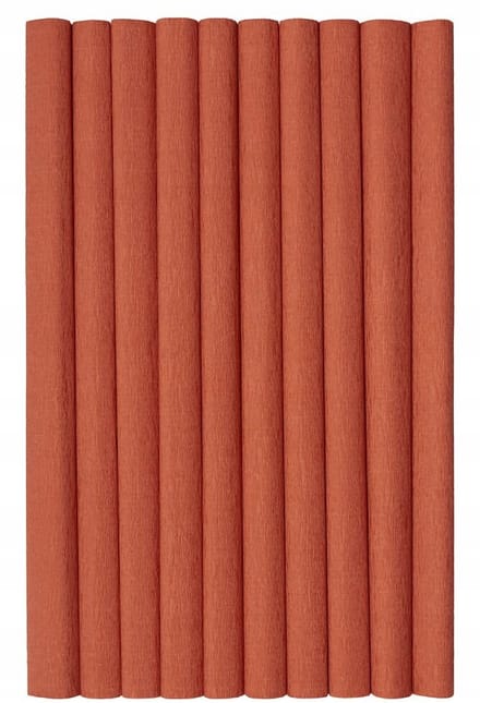 Verfrommeld Creapapier 50x200cm Bruin 10 Vel