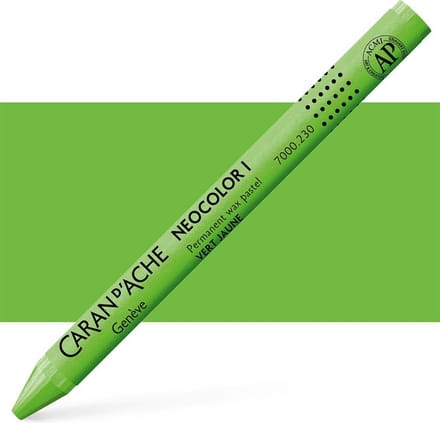 Caran d´Ache Neocolor I Permanente Waskrijt | Geelgroen (230)