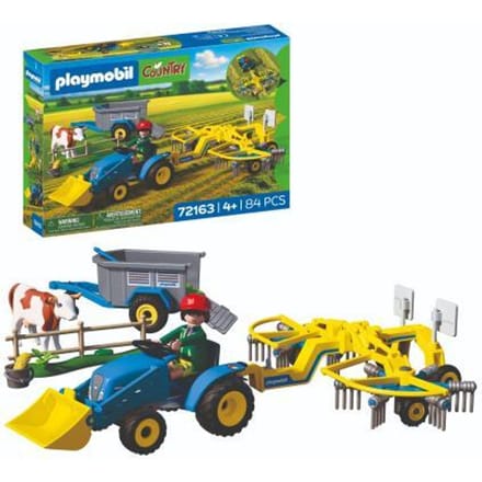 PLAYMOBIL 72163 Kleine tractor met hooimaaier Bouwsets