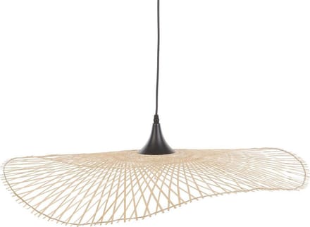 FLOYD - Hanglamp - Lichtbruin - 80 cm - Bamboehout