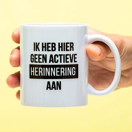 Ditverzinjeniet.nl Mok Daar heb ik geen actieve herinnering aan