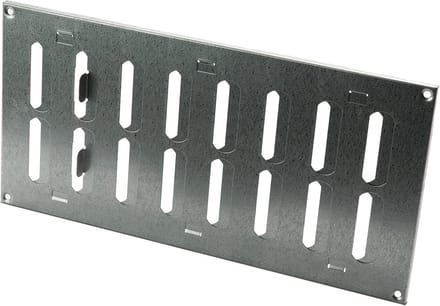 Afsluitbaar Ventilatie Rooster 300x150mm - Verzinkt Metaal Afvoerrooster