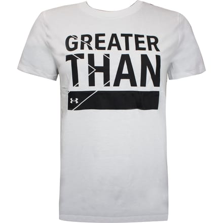 Under Armour Womens Greather Than T-shirt Grafische Top Wit 1356306 100