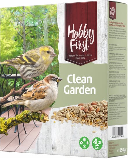 Hobbyfirst Wildlife Clean Garden - Vogelvoer - 850 g