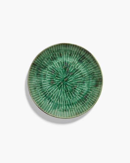 Serax Pascale Naessens Verde Lanza - Dinerbord - Groen - 27cm - Set van 2