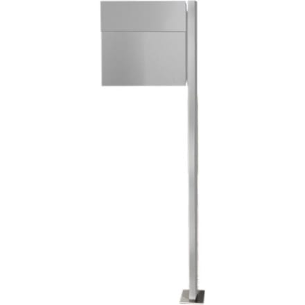 Radius - Letterman staande brievenbus 4 - zilver