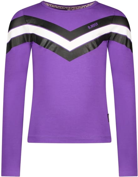 B.Nosy - Longsleeve - Purple - Maat 104