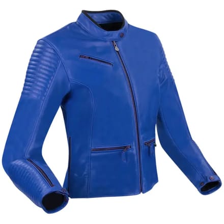 Leren motorjack voor vrouwen Segura Curve