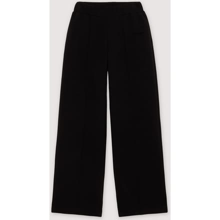 broek in donker vrouw zwart