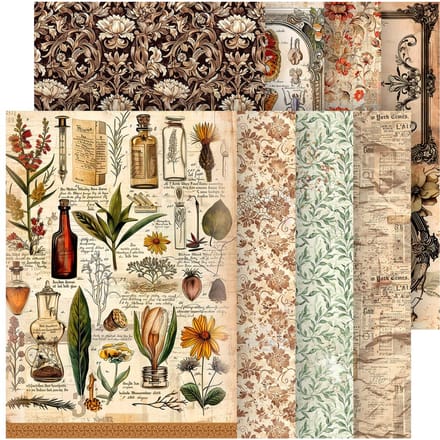Motief strozijde assortiment "Schoonheden van de natuur"