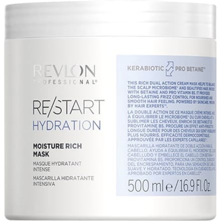 Revlon Professional Hydration Moisture Rich Mask Hydraterende haarbehandeling Dames 500 ml