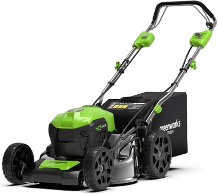 Greenworks Accugrasmaaier 40 volt incl accu's en lader GD40LM46SPK4X