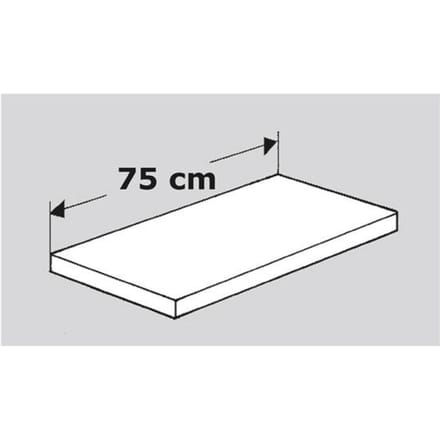 Legbord, voor legbordstelling Stora 100, B 750 x D 400 mm