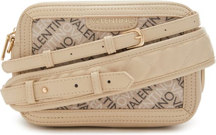 VALENTINO Schoudertas Blizzard Camera Bag Ecru / Multi Beige