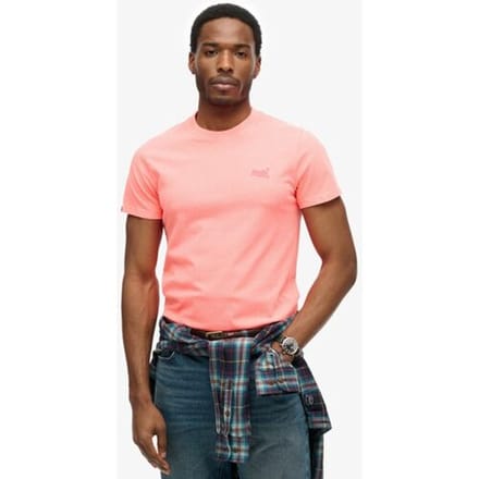 Superdry ESSENTIAL LOGO EMB NEON TEE Heren T-shirt