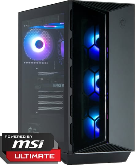 MSI Intel Game PC - GeForce RTX 5080 16GB - Intel® Core™ Ultra 7 265KF - 32GB DDR5 - 2TB SSD - WiFi + Win 11 Home