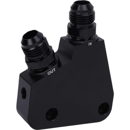 Motoroliekoeler Adapter Kit AN Schroefdraad Poort Aluminiumlegering Vervanging voor LS LS1 LS2 LS3 LS6 LS7 LS9 Motoren