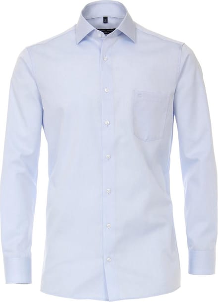CASA MODA comfort fit overhemd - lichtblauw twill