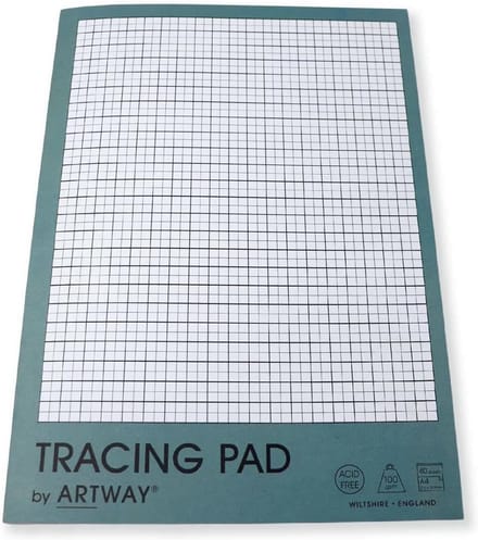 Premium Calqueerpapier A4 - Zwaargewicht 100gsm - 40 Vellen