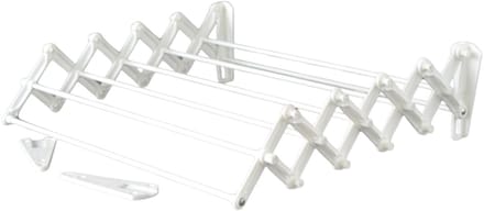 ABJ - droogrek - wasdroger, wandmodel, opvouwbaar, Wit, 100 cm