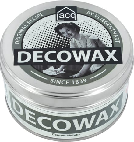 Lacq Decowax Copper Metallic - Decoratieve Interieurwas - 370 ML