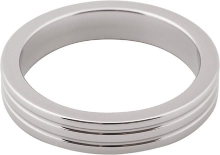 Cockring met groeven RVS 10 mm Ø 55 mm