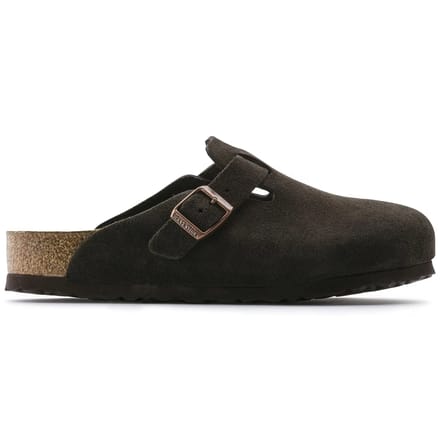 Slippers BIRKENSTOCK Mocassins Boston SFB daim