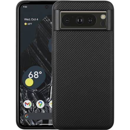 Vili Google Pixel 8 Pro Texture Hoesje Zwart