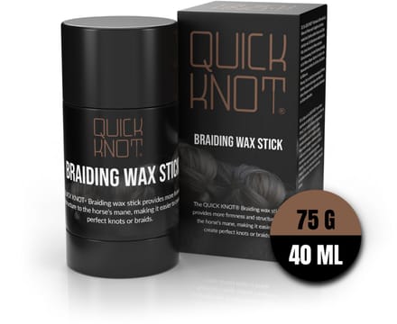 Quick Knot® Braiding Wax Stick – 40ml | Sterke Grip & Gladde Afwerking voor Perfecte Vlechten