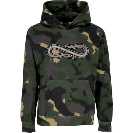Honkbalhoodie voor heren zwart