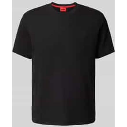 T-shirt met labelstitching, model 'Austin'