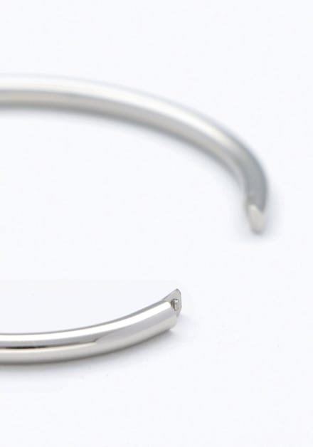 Notre-V Bangl Glad Armbanden Dames - Zilver - Maat ONESIZE