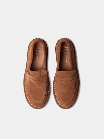 Suède loafers voor dames | IVANA-SY