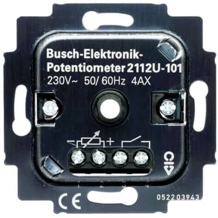 ABB Busch-Jaeger Basic Potentiometer voor Lichtregelsysteem - 2CKA006599A2035