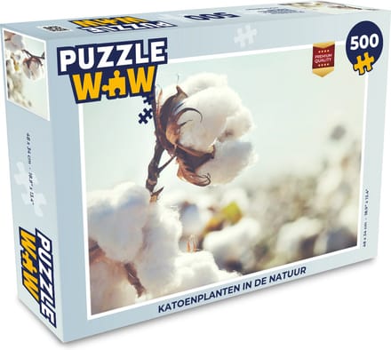 Puzzel Planten - Bloem - Tak - Natuur - Legpuzzel - Puzzel 500 stukjes