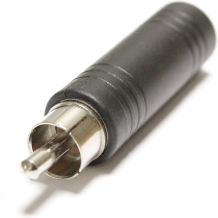 BeMatik - Stereo audio-adapter TRS jack-6.3 mm-female naar 1xRCA-male