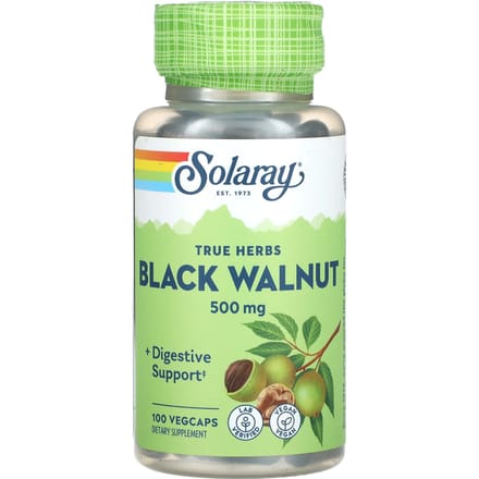 True Herbs, Zwarte Walnoot, 500 mg, 100 Veggie Capsules