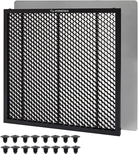 ATOMSTACK F2N Laser Honeycomb Werktafel - 300 x 300 mm - voor lasergraveermachine - Honingraat Laser Bed - Honingraat Werktabel - ATOMSTACK Laser Graveermachine