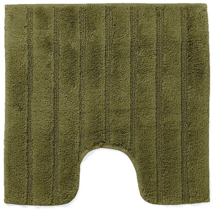 Casilin California WC-mat - 59 x 59 cm - Met uitsparing - Mosgroen