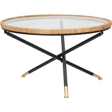 Salontafel Tavolo Da Caffe' Saint Barth Rotondo Ø 80×46,5 cm