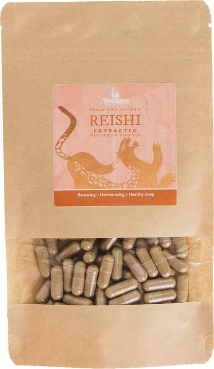 Awaken – Reishi Paddenstoelen Extract Capsules