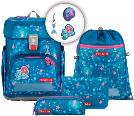 Step by Step Cloud - Schoolrugzak Set 5tlg. (Mermaid Lola)