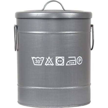 LABEL51 - Opbergdoos Wasmand - Grijs - 26x26x33cm