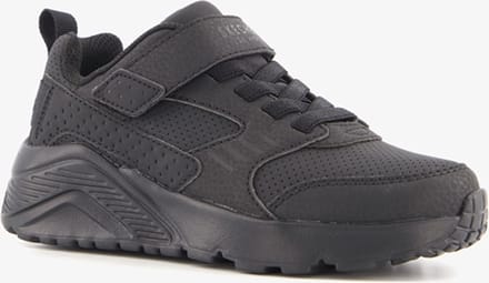Skechers Uno Lite Donex zwarte kinder sneakers