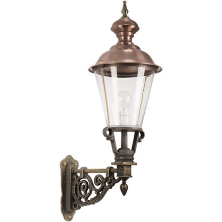 KS Verlichting Buitenlamp Lindenberg L Brons