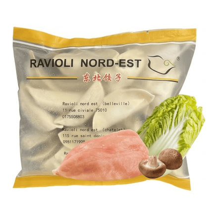 Northeast Dumpling King kip-, kool- en paddenstoelendumplings 420 g
