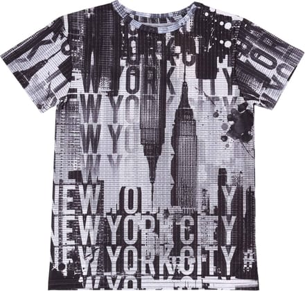 Zwart-grijs T-shirt New York