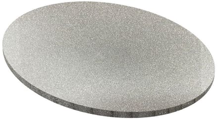 Simply Making Matt Masonite Board Rond Zilver Glitter 25cm
