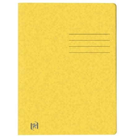 Oxford 400116207 map Karton Geel A4